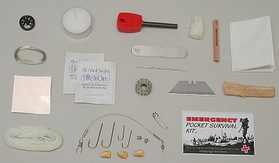 Randall's Adventure and Training Mini Survival Kit