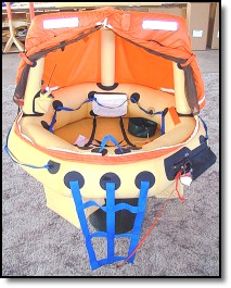 Simon's custom 2-person life raft