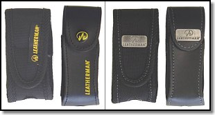 Leatherman Sheaths - Wave (left) Charge (right)