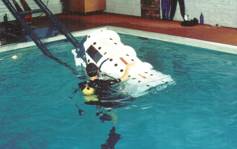 Bryan in the pool