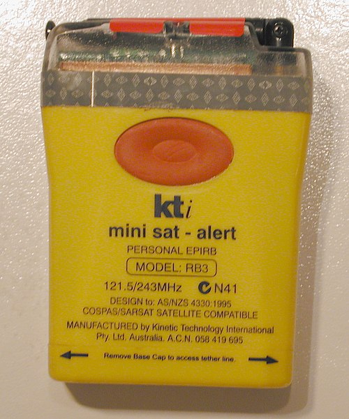 KTI 121.5 MHz mini SAT-ALERT RB3