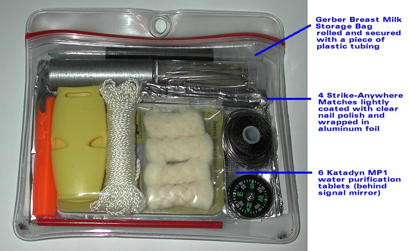 Doug Ritter's Personal Pocket Survival Pak