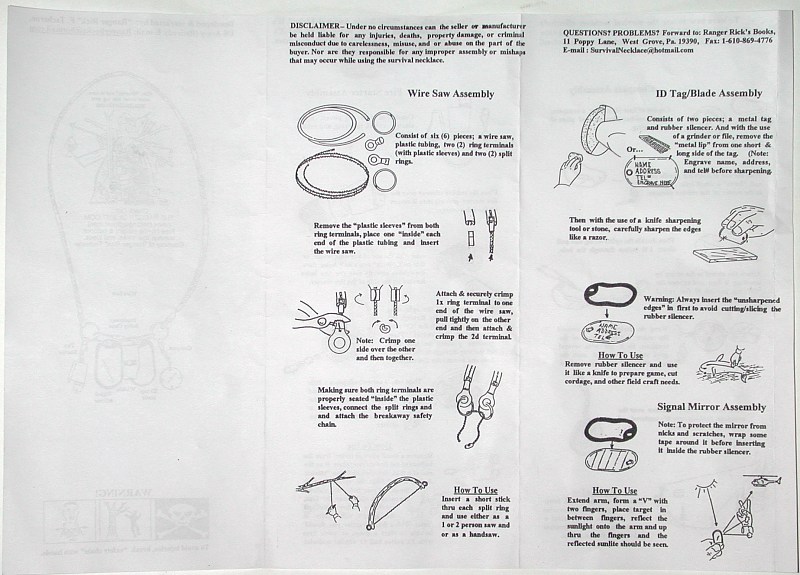 Assembly Instructions 